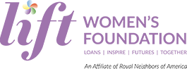 Lift Women's Foundation Colored Logo